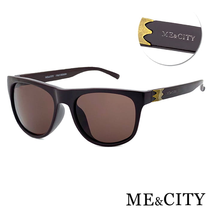 【ME&CITY】 時尚性格太陽眼鏡 抗UV(ME 110018 J021) 0