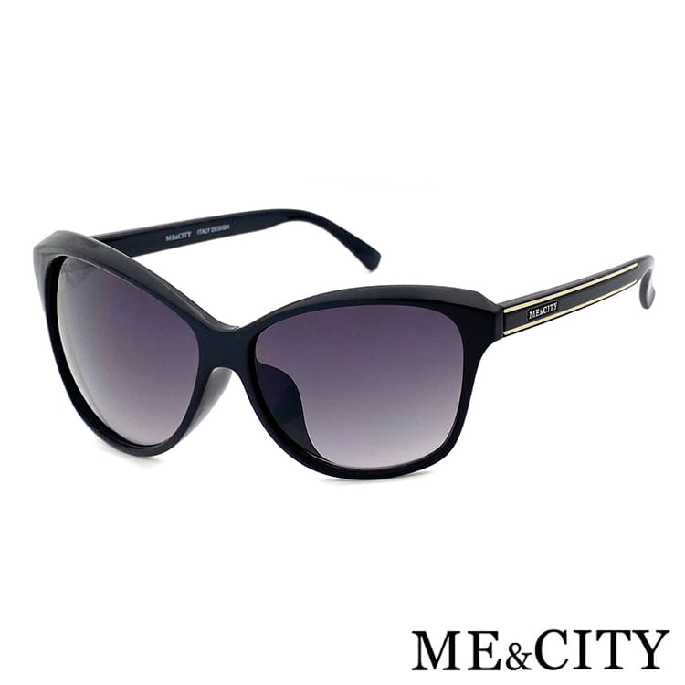 【ME&CITY】 極簡約雙色時尚太陽眼鏡 抗UV (ME 120024 L000) 17
