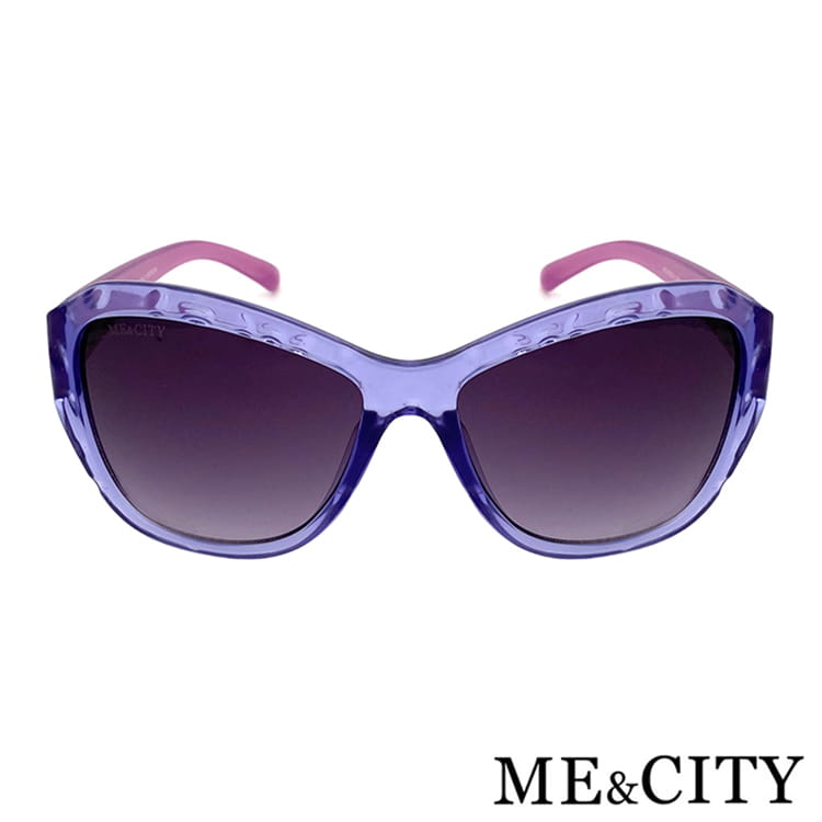 【ME&CITY】 迷情優雅歐美大框太陽眼鏡 抗UV(ME 1207 H01) 5