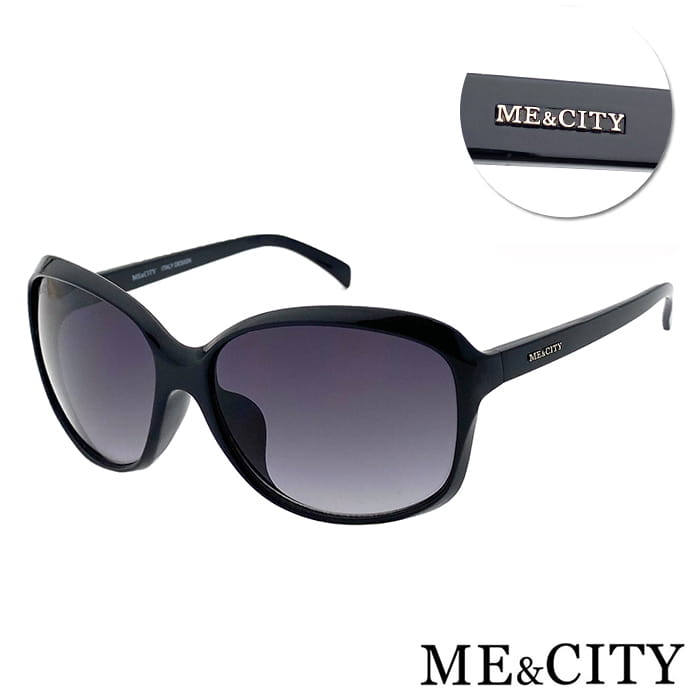 【ME&CITY】 皇室風格古典簡約太陽眼鏡 抗UV (ME 120001 L000) 0