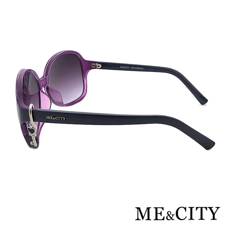 【ME&CITY】 甜美心型鎖鍊太陽眼鏡 抗UV (ME 1223 H05) 8