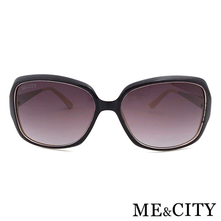 【ME&CITY】  浮雕閃耀花紋金屬太陽眼鏡 抗UV (ME 1218 W02) 7