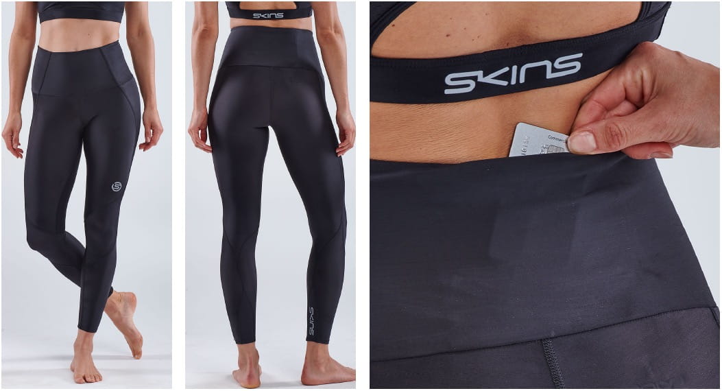 【澳洲SKINS壓縮服飾】澳洲SKINS-3系列訓練級壓縮長褲(女)ST4030108黑色 11