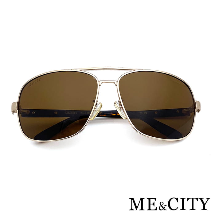 【ME&CITY】 時尚飛行官金屬偏光太陽眼鏡 抗UV (ME 1103 A01) 2