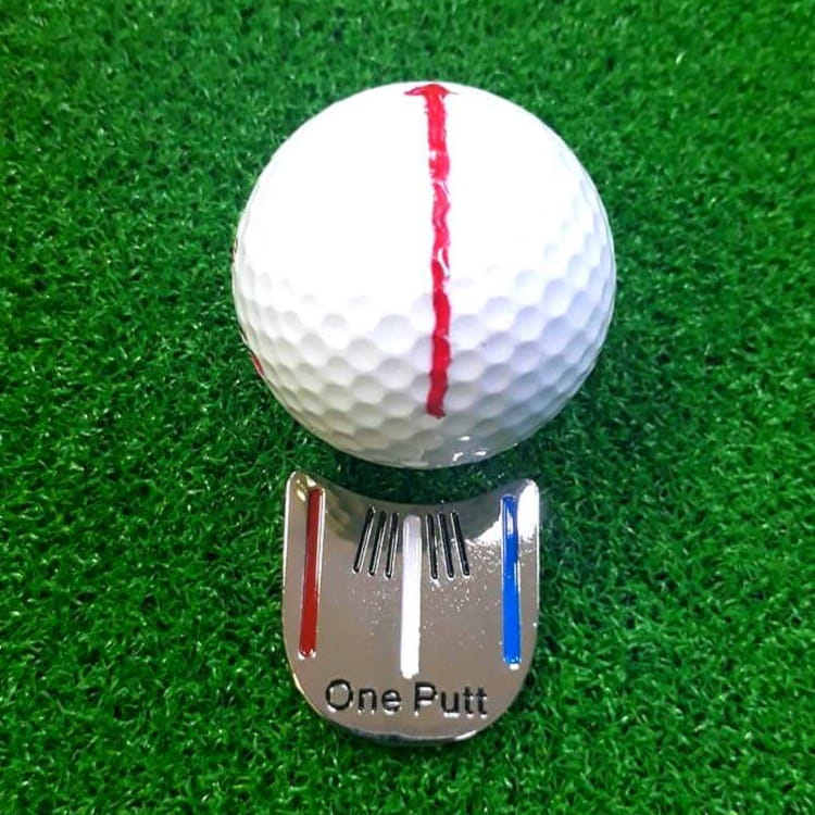 Golf高爾夫金屬瞄准線帽夾 三線瞄準球標 (款式隨機出貨)【GF01005】 3