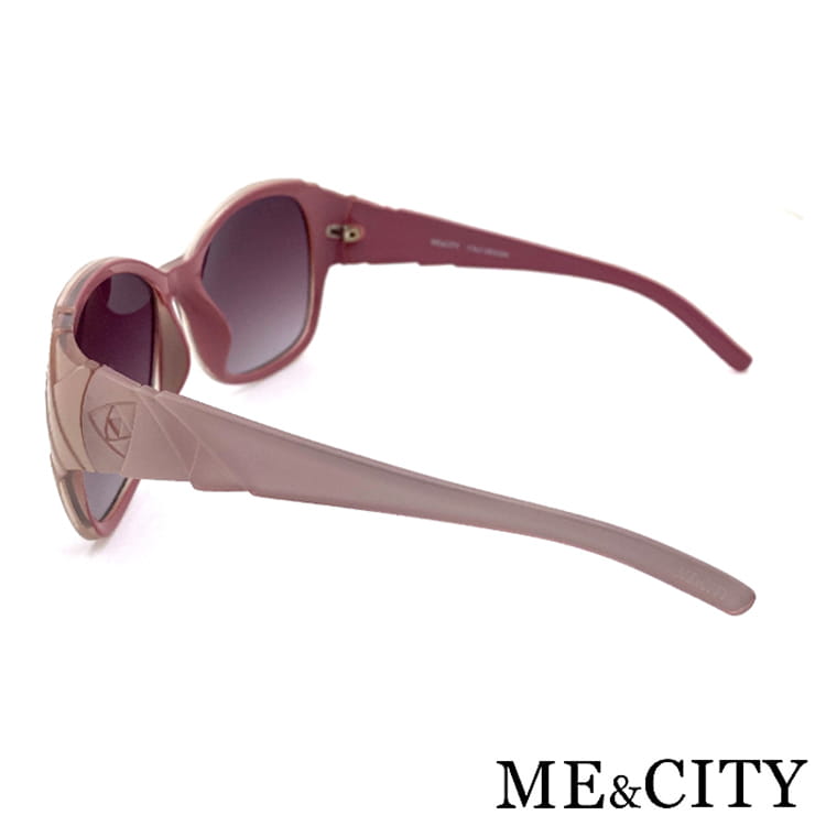 【ME&CITY】 古典花園玫瑰大框太陽眼鏡 抗UV (ME 120032 D242) 8