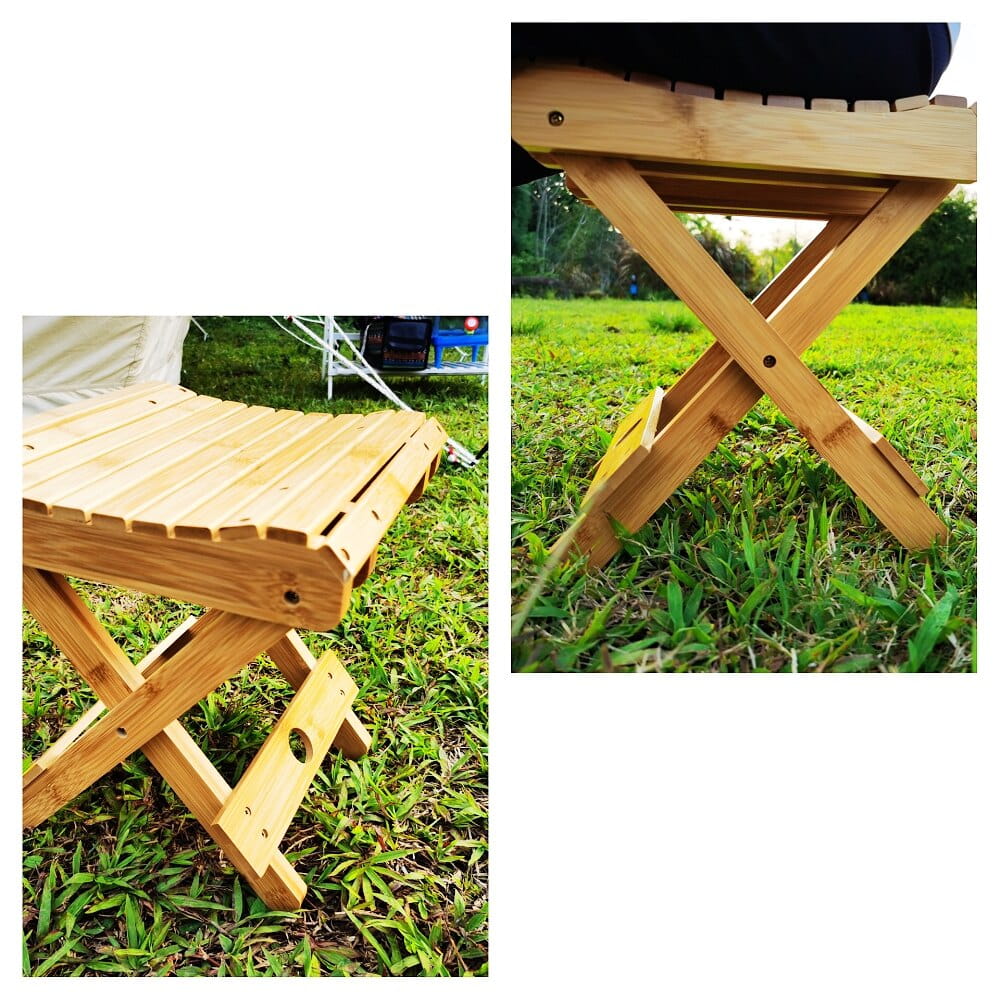 楠竹可折疊凳子多功能納涼凳便攜式實木釣魚凳 1