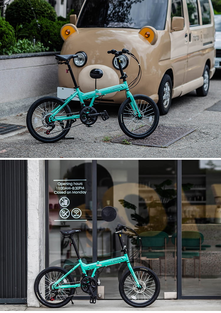 BIKEONE L20 DISC-SP 20吋21速日本轉把SHIMANO變速系統碟煞摺疊車 18
