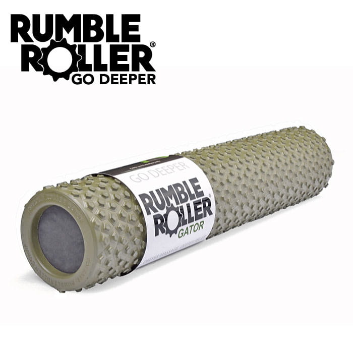 【RUMBLE ROLLER】Rumble Roller 按摩滾輪 狼牙棒 鱷皮 56cm 0