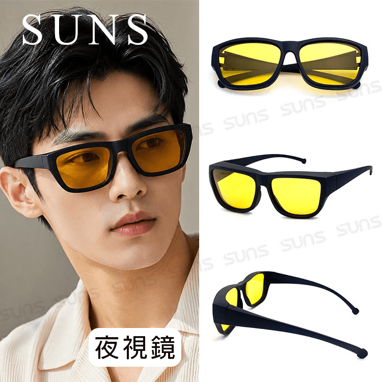 【suns】經典偏光墨鏡 Polarized太陽眼鏡 抗UV400 (可套鏡) 3