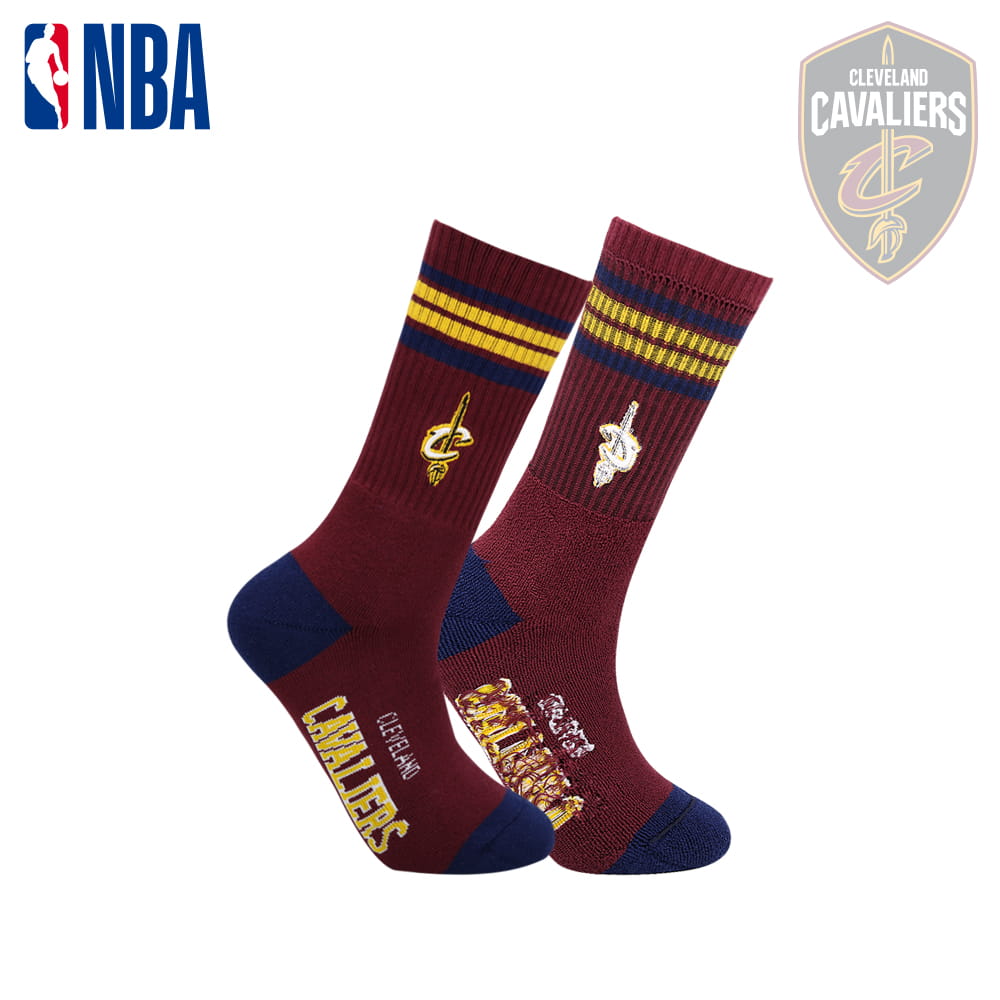 【NBA】 球隊菁英款全毛圈刺繡長襪 單一尺寸25-27cm 3
