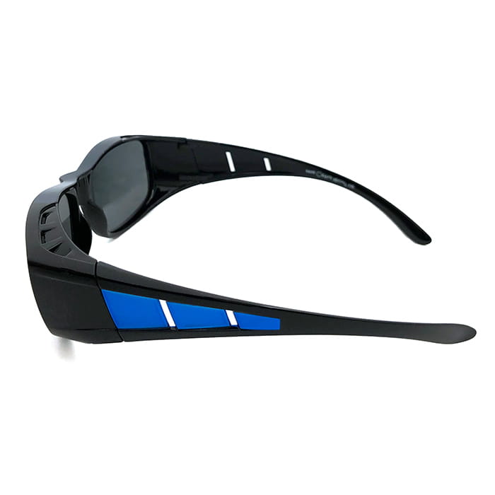 【suns】偏光太陽眼鏡(藍框)  抗UV400 (可套鏡) 6