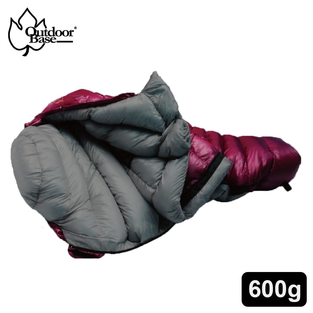 【Outdoorbase】SnowMonster頂級羽絨保暖睡袋600g 悠遊戶外 3