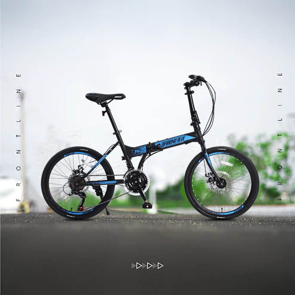 BIKEDNA I1 LITE 20吋21速碟煞折疊車 SHIMANO煞變合一 指撥定位變速 19