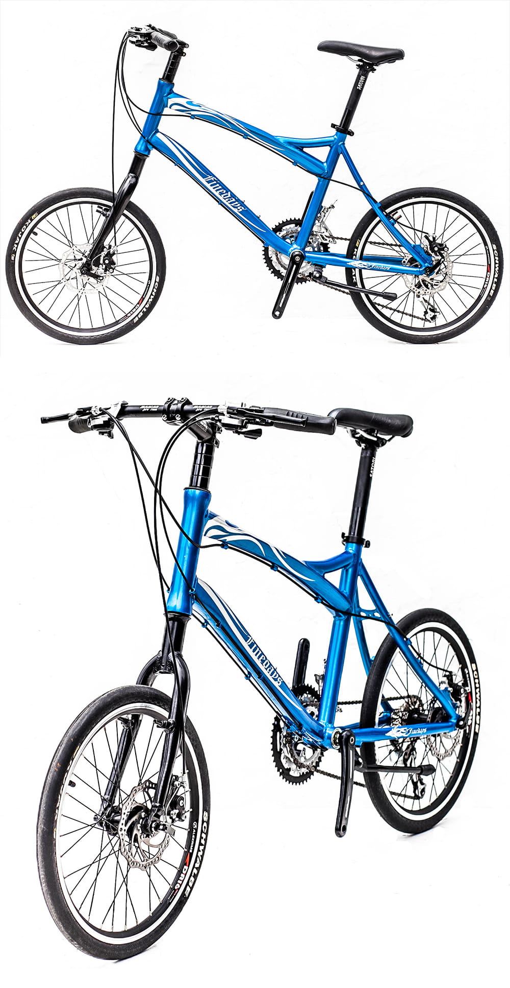 SPORTONE U3 PLUS 20吋27速鋁合金碟煞小徑車50T極速齒盤SHIMANO全套變速器 13