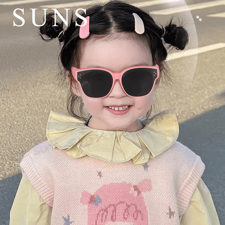 【suns】兒童包覆式眼鏡墨鏡 硅膠彈性墨鏡 可套鏡 抗UV400+抗藍光 S205 3