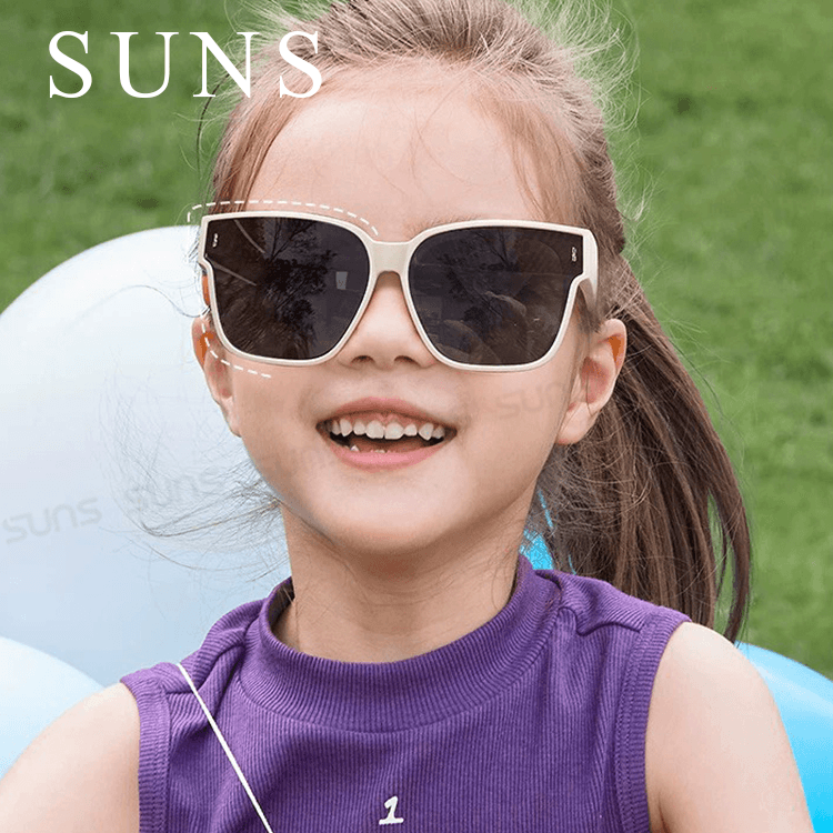 【suns】兒童包覆式眼鏡墨鏡 硅膠彈性墨鏡 可套鏡 抗UV400+抗藍光 S215 5