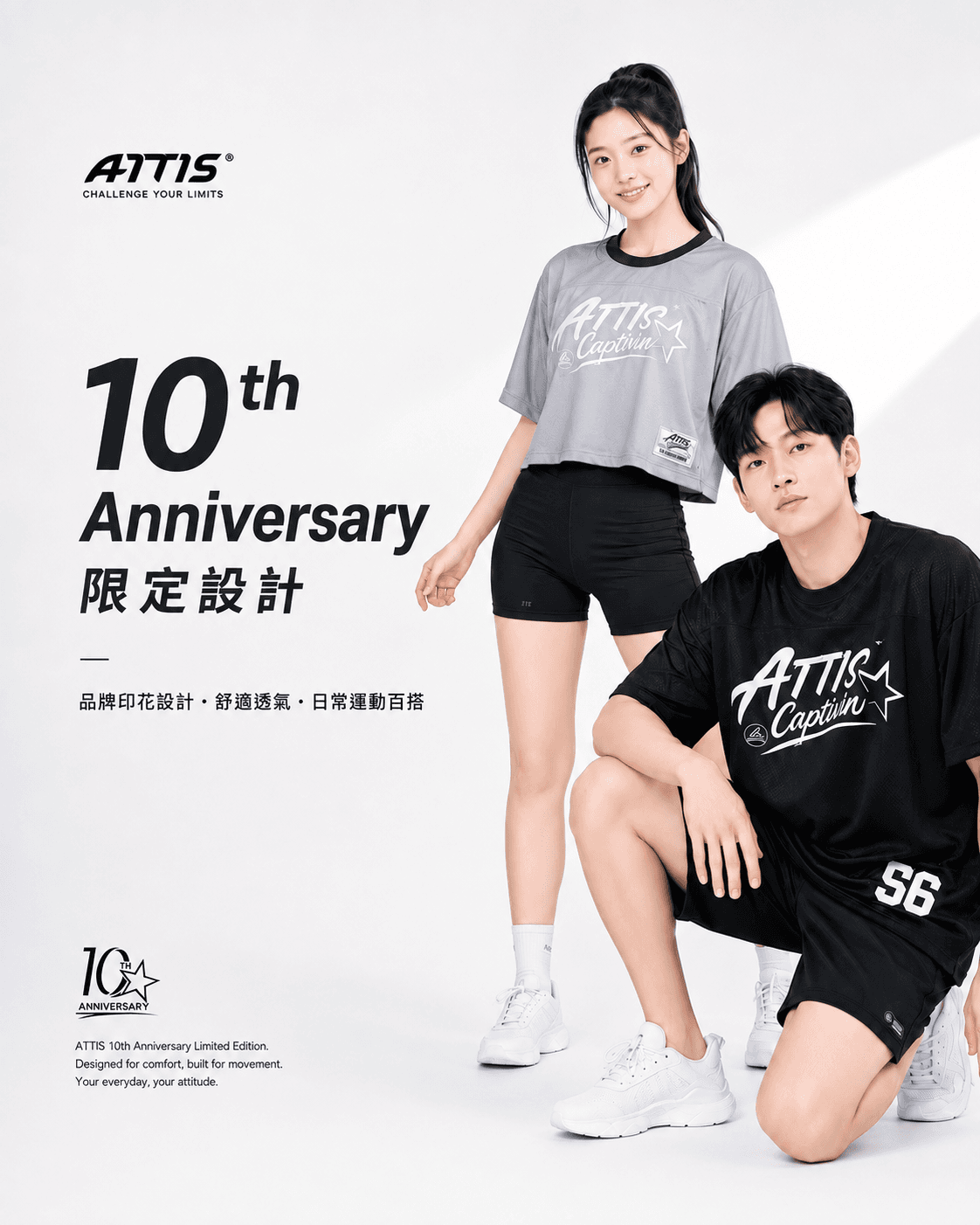 【Attis亞特司】Flow透氣網短版上衣-(四色) 8