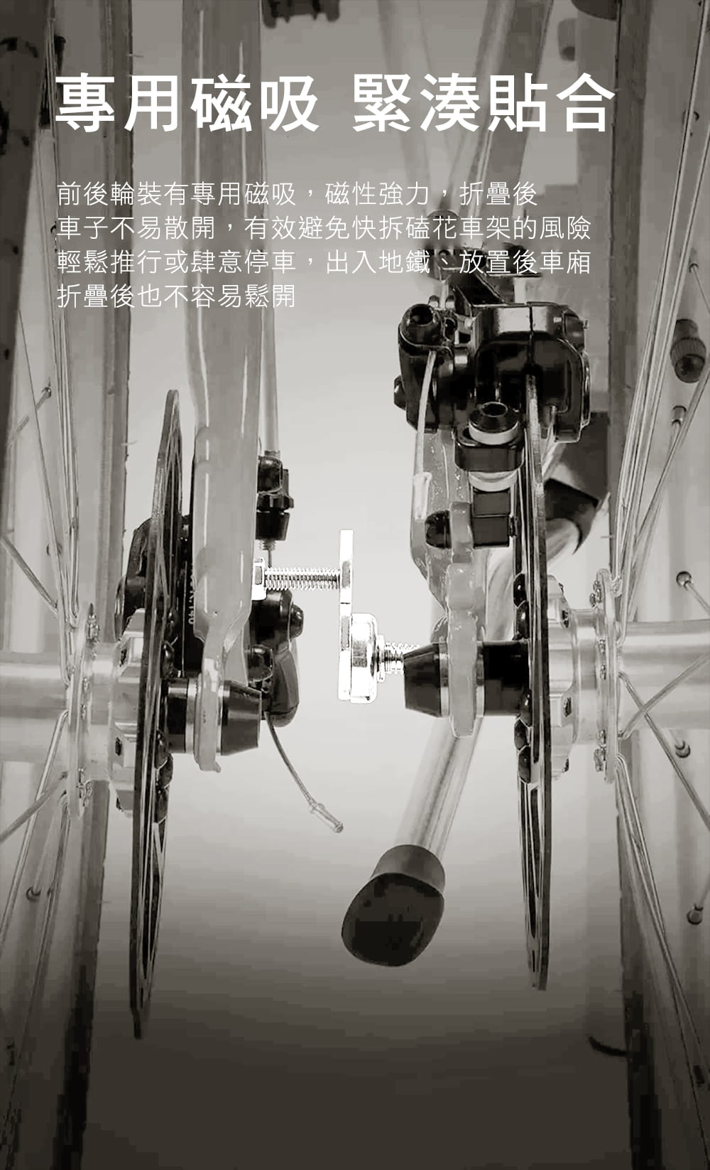 BIKEDNA SMART2.0移動精靈16吋9速鉻鉬鋼折疊車 極簡騎行主義;輕便易攜通勤移動 6