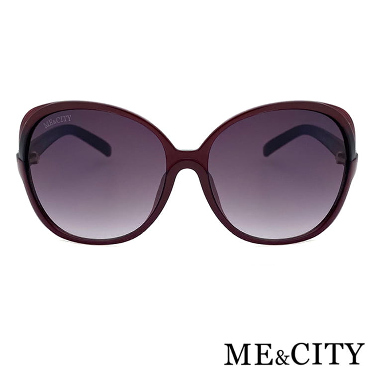 【ME&CITY】 義式浪漫雙色太陽眼鏡 抗UV400 (ME 120004 E143) 8