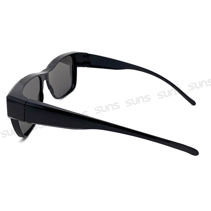 【suns】時尚方框水銀鏡面偏光太陽眼鏡 抗UV400 (可套鏡) 8