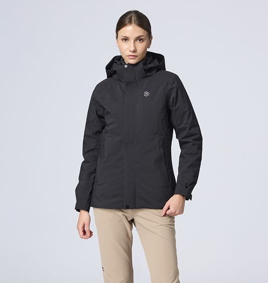 Wildland 荒野女彈性防水3in1+羽絨兩件式外套0B32919 2