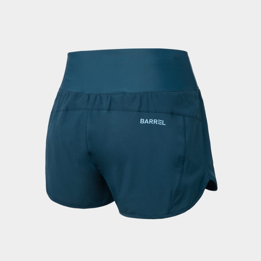【BARREL】度假女款中腰兩件式海灘褲 #DARKBLUE 5