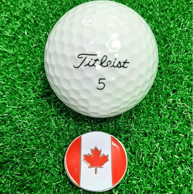 高爾夫Golf 國旗磁性球標+帽夾  馬克【GF01006】 4