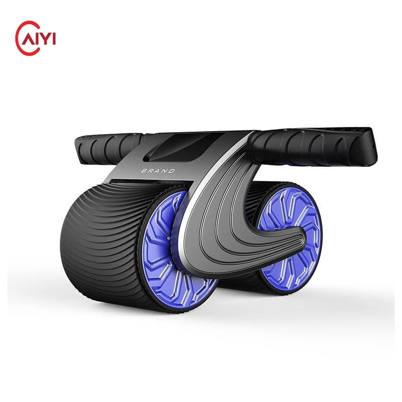 【CAIYI 凱溢】Caiyi 高階版智能計數靜音健腹輪 電子智能計數 回彈健腹輪 滾輪健腹輪 健身滾輪 8