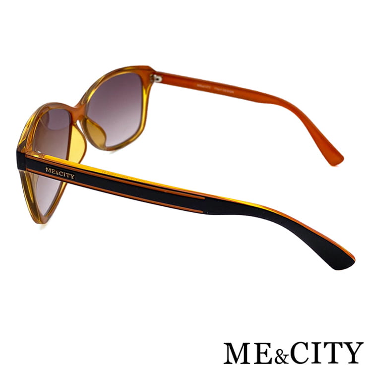 【ME&CITY】 極簡約雙色時尚太陽眼鏡 抗UV (ME 120024 J221) 15