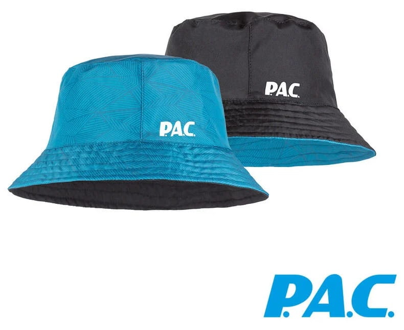 (登山屋)PAC德國雙面口袋折疊漁夫帽 (PAC30441002 幾何藍綠/黑/可雙面戴) 0