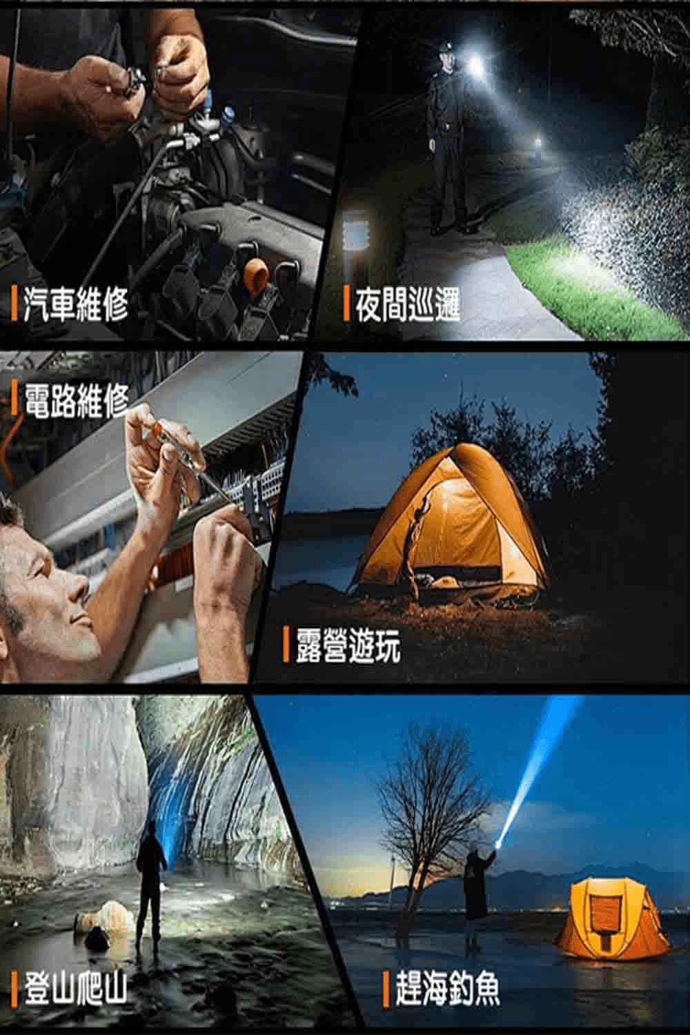 LED迷你太陽能+手搖發電 太陽能充電 停電 隨身登山露營燈照明 戶外便攜 登山扣【SV61289】 11