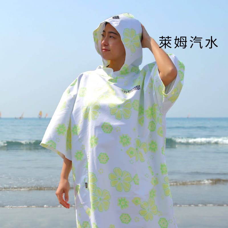 【TAVARUA】 衝浪 速乾 毛巾衣 浴巾衣 10