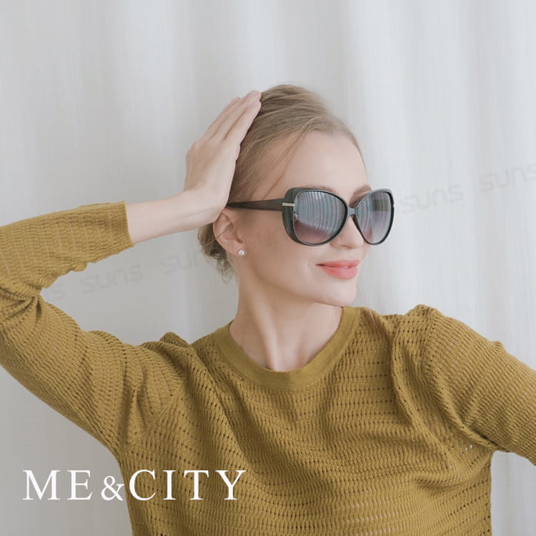 【ME&CITY】 時尚簡約太陽眼鏡 抗UV (ME 120006 H431) 3