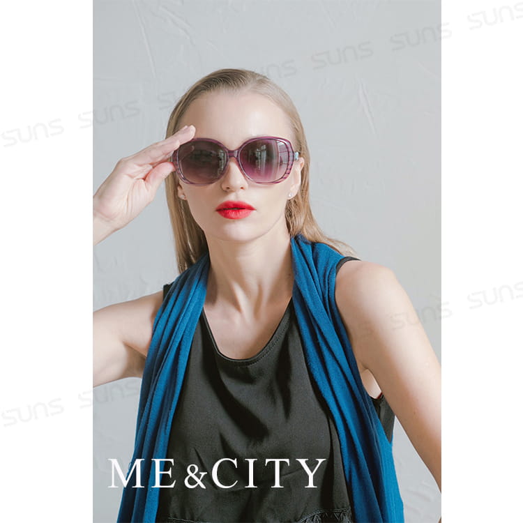 【ME&CITY】 甜美義式太陽眼鏡 抗UV (ME 120029 E532) 1