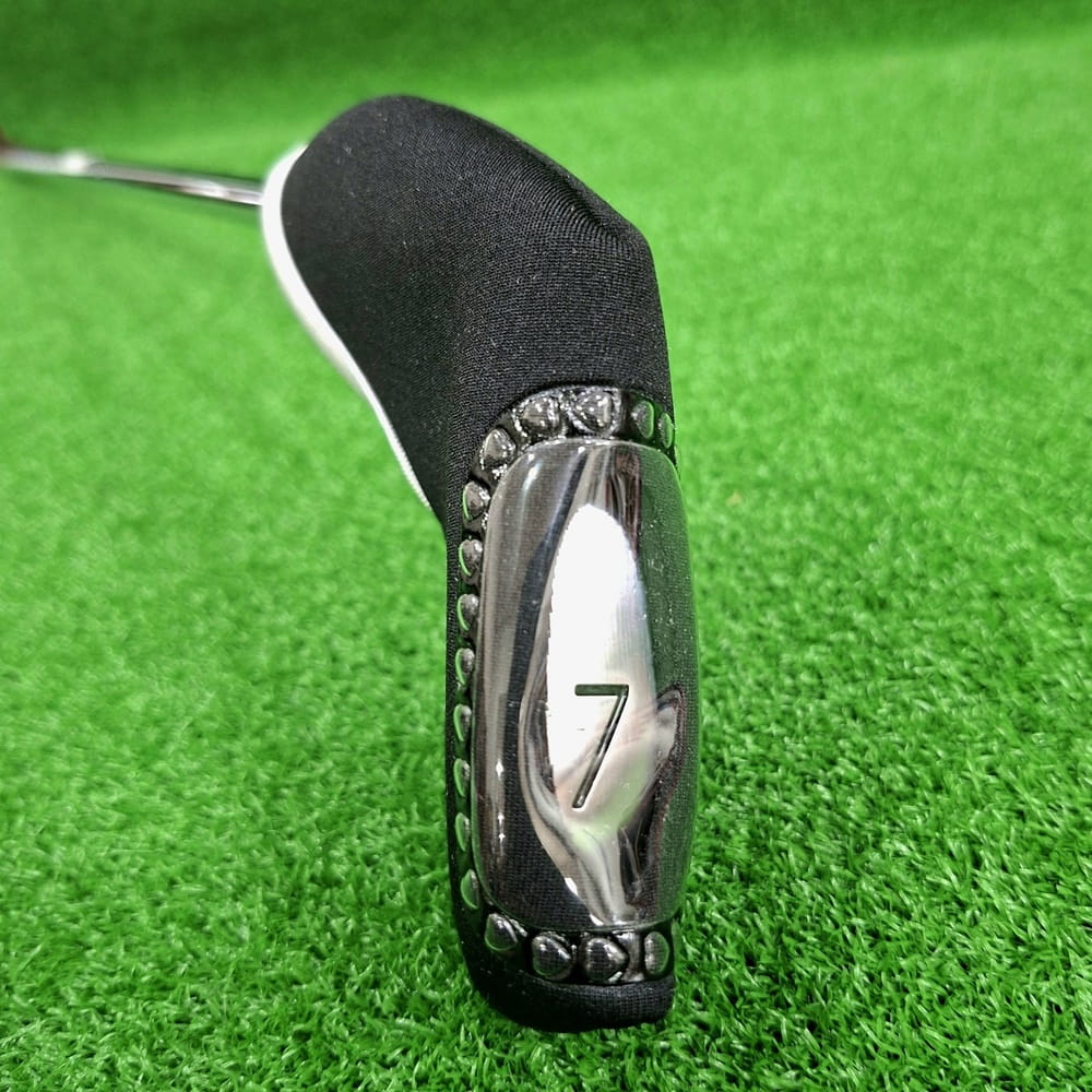 高爾夫潛水布透明視窗鐵桿套10入/組 桿頭包護套 快速辨識球桿號【GF22013】 5