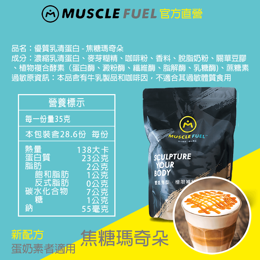 【Muscle Fuel】超進階乳清蛋白 1kg袋裝｜天然無化學味｜乳糖不耐 低GI 適用 13