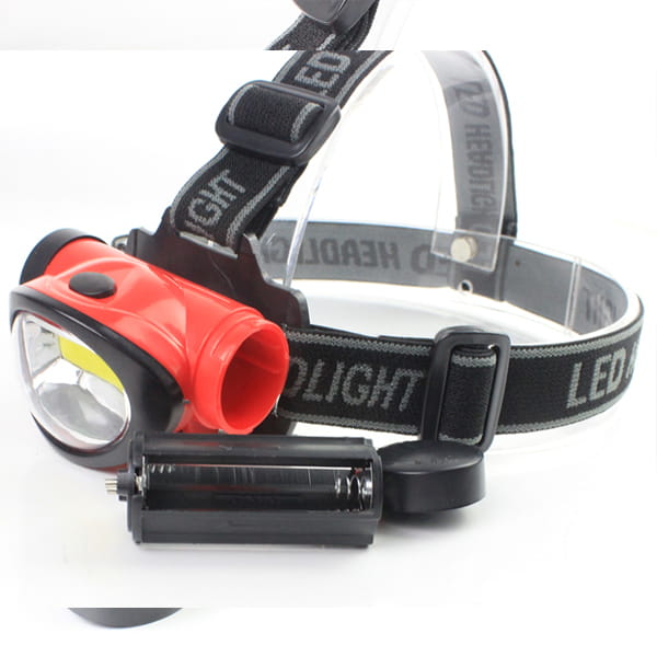 SMD頭燈手電筒 LED 3+4頭燈 超輕強光防水頭燈 夜釣夜騎工作燈【SV9685】 4
