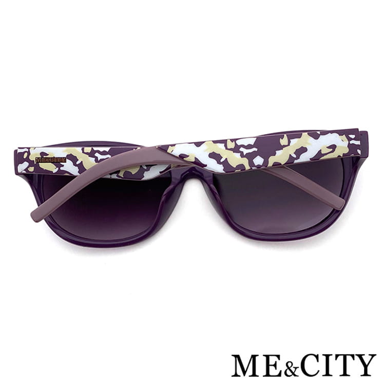 【ME&CITY】 時尚義式多彩紋樣太陽眼鏡 抗UV (ME 120005 H431) 12