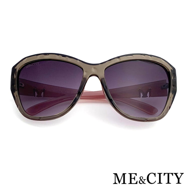 【ME&CITY】 迷情優雅歐美大框太陽眼鏡 抗UV(ME 1207 C01) 5