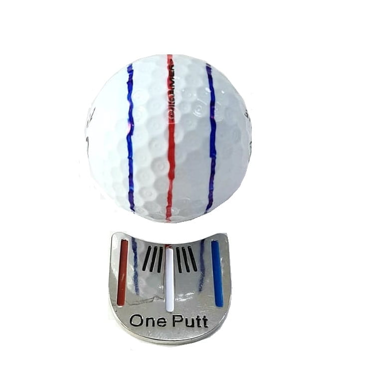 Golf高爾夫金屬瞄准線帽夾 三線瞄準球標 (款式隨機出貨)【GF01005】 5