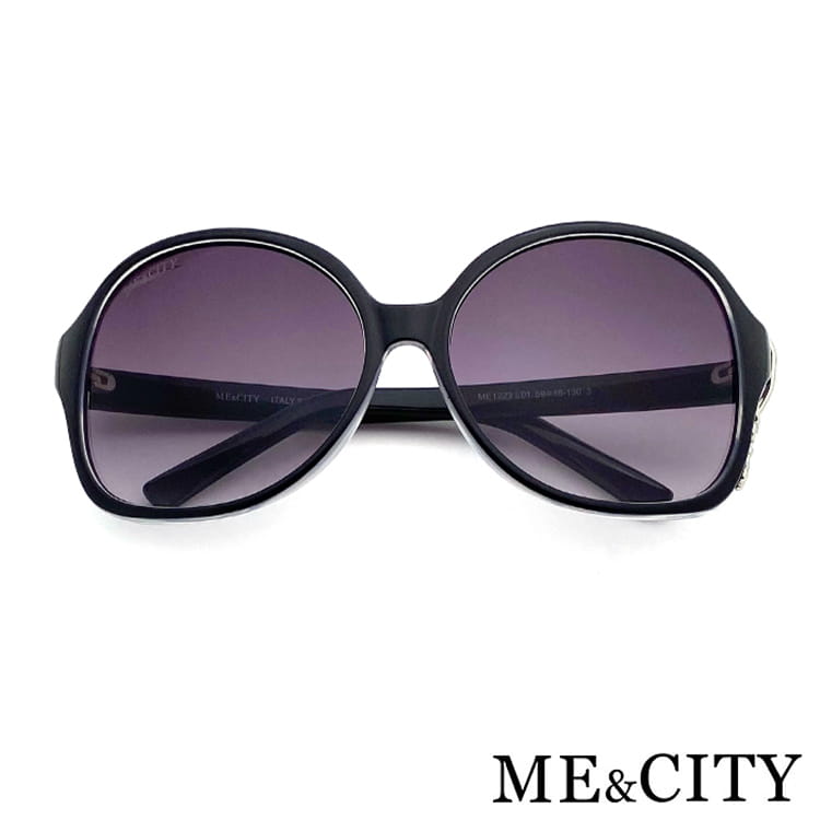 【ME&CITY】 甜美心型鎖鍊太陽眼鏡 抗UV (ME 1223 L01) 5
