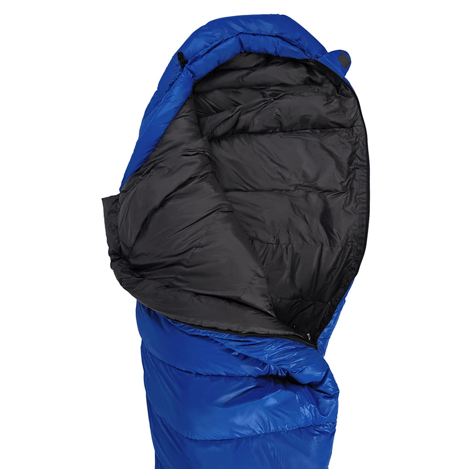 (登山屋)ATUNAS歐都納600 PRO野放羽絨睡袋/登山露營睡袋(A1SBBB04N藍) 1