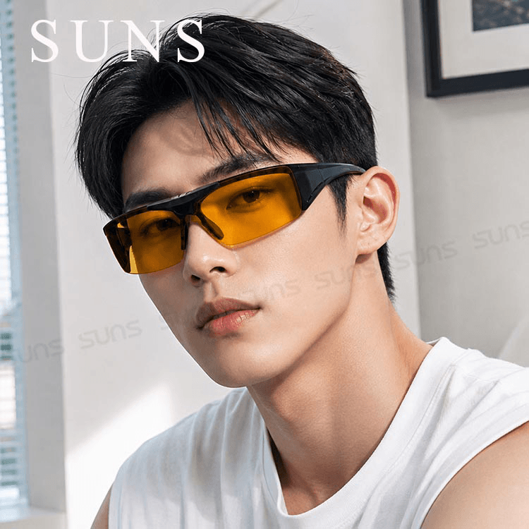 【suns】MIT上掀式夜視偏光鏡 抗UV (可套式) 2