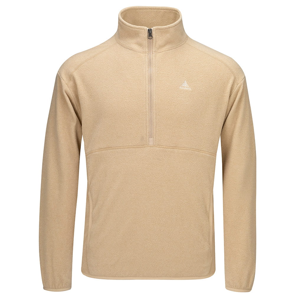 男款SOLAR-FLEECE保暖拉鍊衫/刷毛保暖衫(A1PS2558M/刷毛保暖/都會休閒) 5