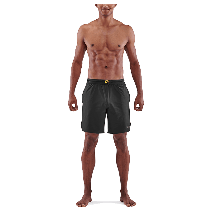 【澳洲SKINS壓縮服飾】澳洲SKINS-3系列訓練級運動短褲(男)黑色ST0150071 4