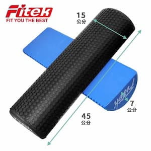 【Fitek】半圓瑜珈柱 45公分EVA材質 高密度 6