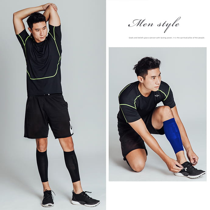 【GIAT】台灣製多功能機能壓縮小腿套(男女適用) 6