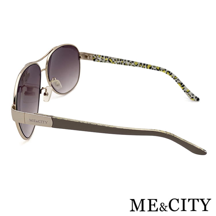 【ME&CITY】 歐式簡約雙色太陽眼鏡 抗UV (ME 110006 A661) 13