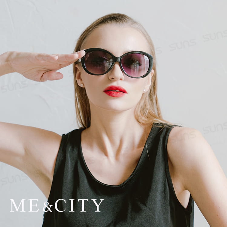【ME&CITY】 經典簡約太陽眼鏡  抗UV (ME 1202 L01) 1